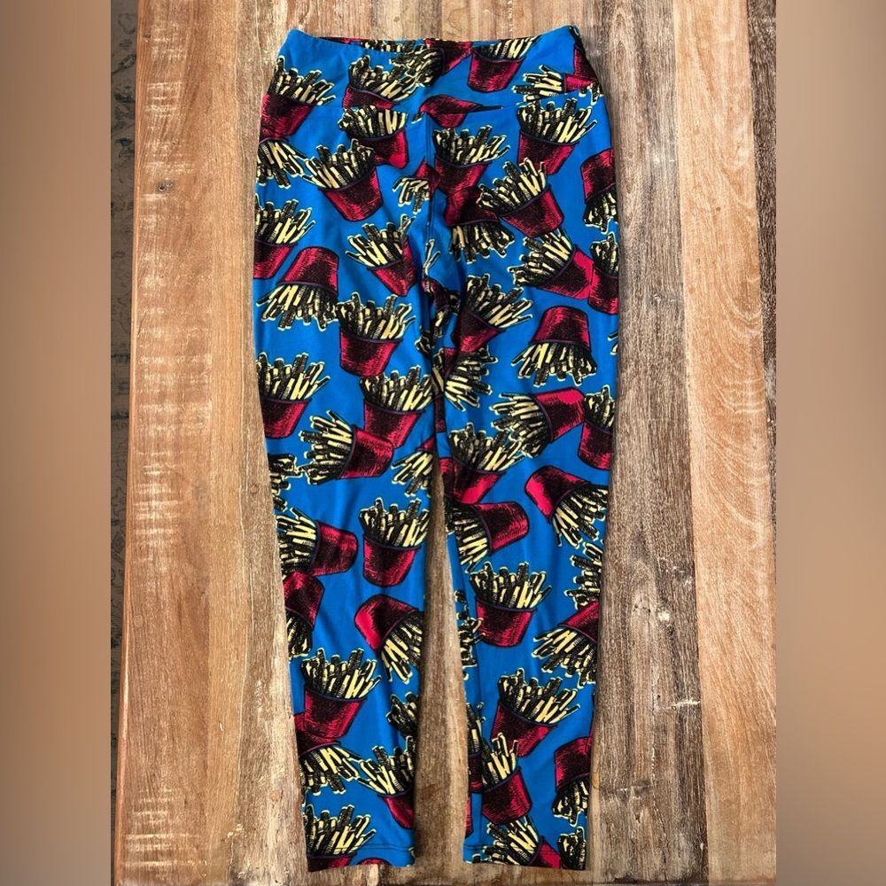 LuLaRoe‎ Limited Edition French Fry Leggings, One Size
